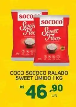 Brasil Atacadista Coco sococo ralado sweet úmido oferta