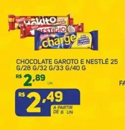 Brasil Atacadista Chocolate garoto e nestlé oferta