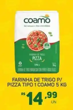 Brasil Atacadista Farinha de trigo p/ pizza tipo 1 coamo oferta