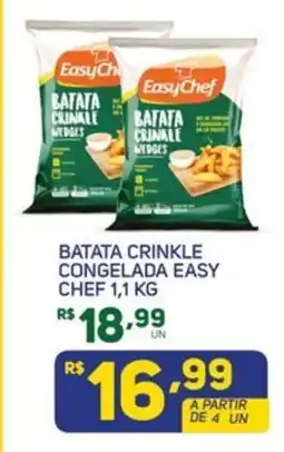 Brasil Atacadista Batata crinkle congelada easy chef oferta