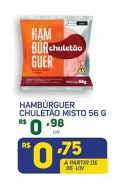 Brasil Atacadista Hamburguer chuletão misto oferta