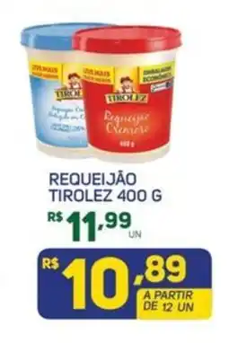 Brasil Atacadista Requeijão requeijão tirolez 400 g oferta