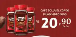 Bahamas Mix Café solúvel coado pilão vidro oferta