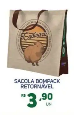 Brasil Atacadista Sacola bompack retornável oferta