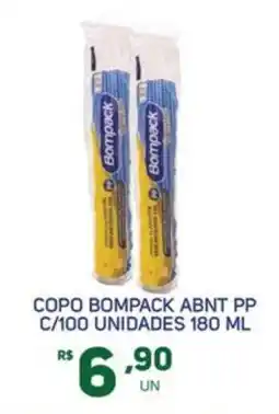 Brasil Atacadista Copo bompack abnt pp c/100 unidades oferta
