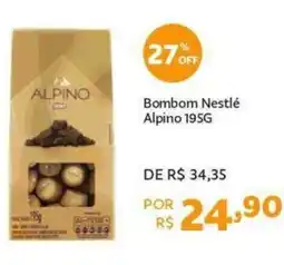 Mercadinhos São Luiz Bombom Nestlé Alpino oferta