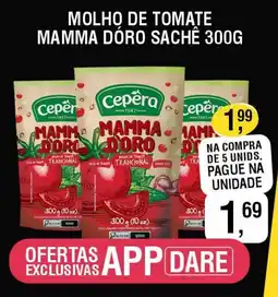 Supermercados Varandas Molho de tomate mamma dóro sachê oferta