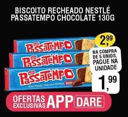 Supermercados Varandas Biscoito recheado nestlé passatempo chocolate oferta