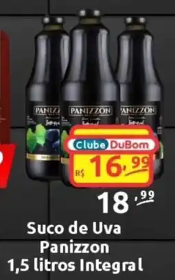 Dubom Supermercados Suco de Uva Panizzon Integral oferta