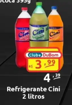 Dubom Supermercados Refrigerante Cini oferta