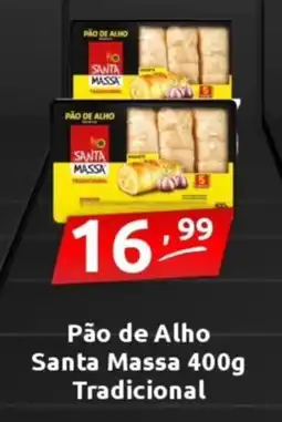 Dubom Supermercados Pão de Alho Santa Massa Tradicional oferta