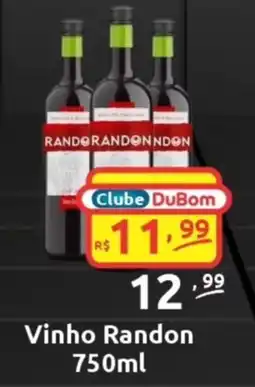 Dubom Supermercados Vinho Randon oferta