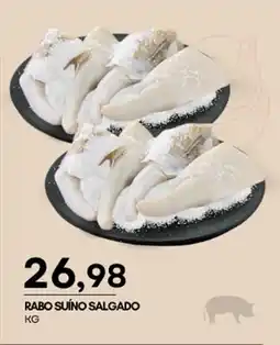 Mercadão Atacadista Rabo suíno salgado oferta