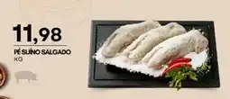 Mercadão Atacadista Pé suíno salgado oferta