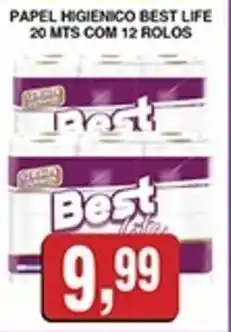 Supermercados Paraná Papel higienico best life 20 mts oferta