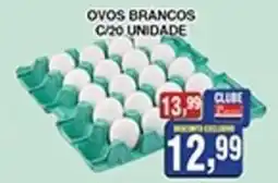 Supermercados Paraná Ovos brancos c/20 unidade oferta