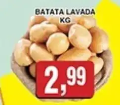 Supermercados Paraná Batata lavada oferta