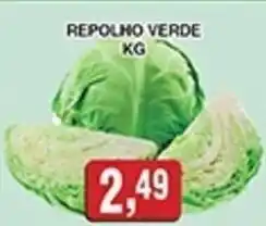 Supermercados Paraná Repolho verde oferta