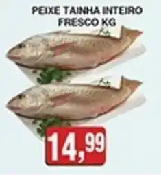 Supermercados Paraná Peixe tainha inteiro fresco oferta