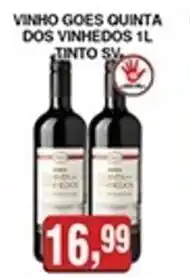 Supermercados Paraná Vinho goes quinta dos vinhedos tinto sv oferta