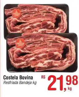 Fort Atacadista Costela Bovina Resfriada Bandeja oferta