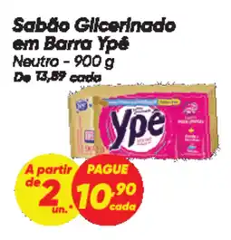 Dia Sabão Glicerinado em Barra Ypé Neutro oferta