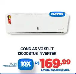 DB Supermercados Cond ar vg split 12000BTUS INVERTER oferta