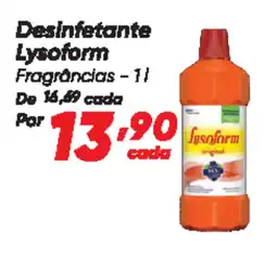 Dia Desinfetante Lysoform Fragrâncias oferta