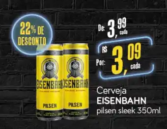 Cometa Supermercados Cerveja EISENBAHN pilsen sleek oferta
