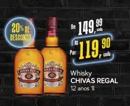 Cometa Supermercados Whisky CHIVAS REGAL 12 anos oferta