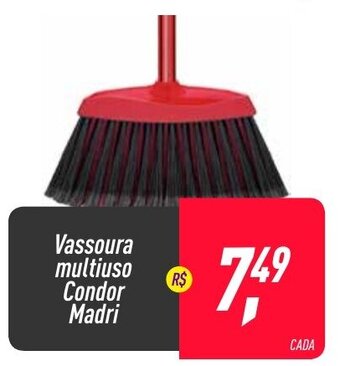 Vassoura multiuso Condor Madri