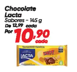 Dia Chocolate Lacta Sabores oferta