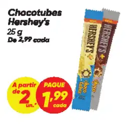 Dia Chocotubes Hershey's oferta