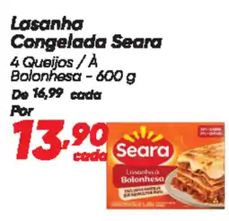 Dia Lasanha Congelada Seara oferta