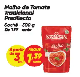 Dia Molho de Tomate Tradicional Predilecta Sache oferta