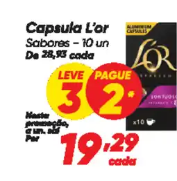 Dia Capsula L'or Sabores oferta