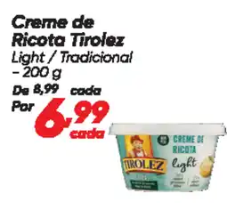 Dia Creme de Ricota Tirolez oferta