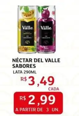 Assaí Atacadista Nectar del valle sabores lata oferta