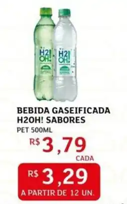 Assaí Atacadista Bebida gaseificada h2oh! sabores pet oferta