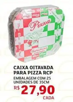 Assaí Atacadista Caixa oitavada para pizza rcp oferta