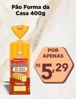 Supermercados Rex Pão Forma da Casa oferta