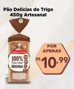 Supermercados Rex Pão Delícias do Trigo Artesanal oferta