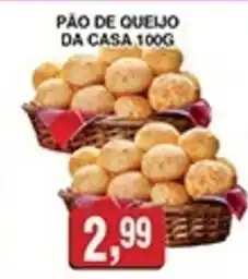 Supermercados Paraná Pão de queijo da casa oferta