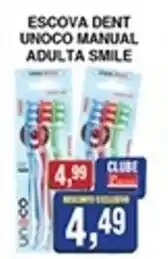 Supermercados Paraná Escova dent unoco manual adulta smile oferta