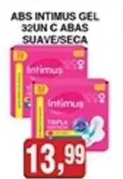 Supermercados Paraná Abs intimus gel 32un c abas suave/seca oferta