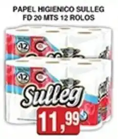 Supermercados Paraná Papel higienico sulleg fd 20 mts 12 rolos oferta