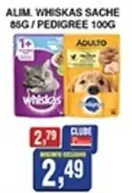 Supermercados Paraná Alim. whiskas sache /pedigree oferta