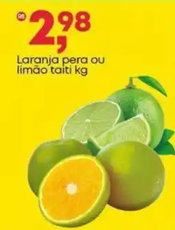 Frangolândia Laranja pera ou limão taiti oferta