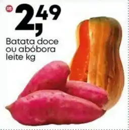 Frangolândia Batata doce ou abóbora leite oferta
