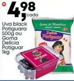 Frangolândia Uva black Potiguara ou Goma Delicia oferta